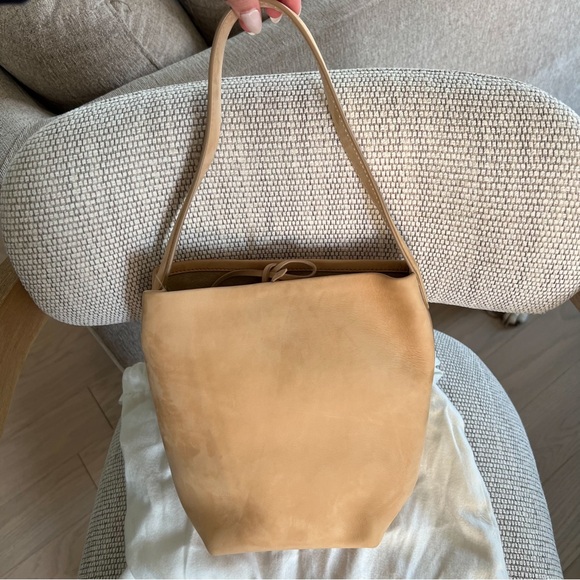 THE ROW N/S Park Tote Small in Nubuck - Picture 6 of 12